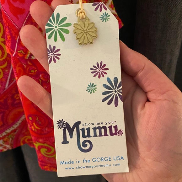 NWT Show Me Your Mumu sheer print tank top. - Picture 5 of 6